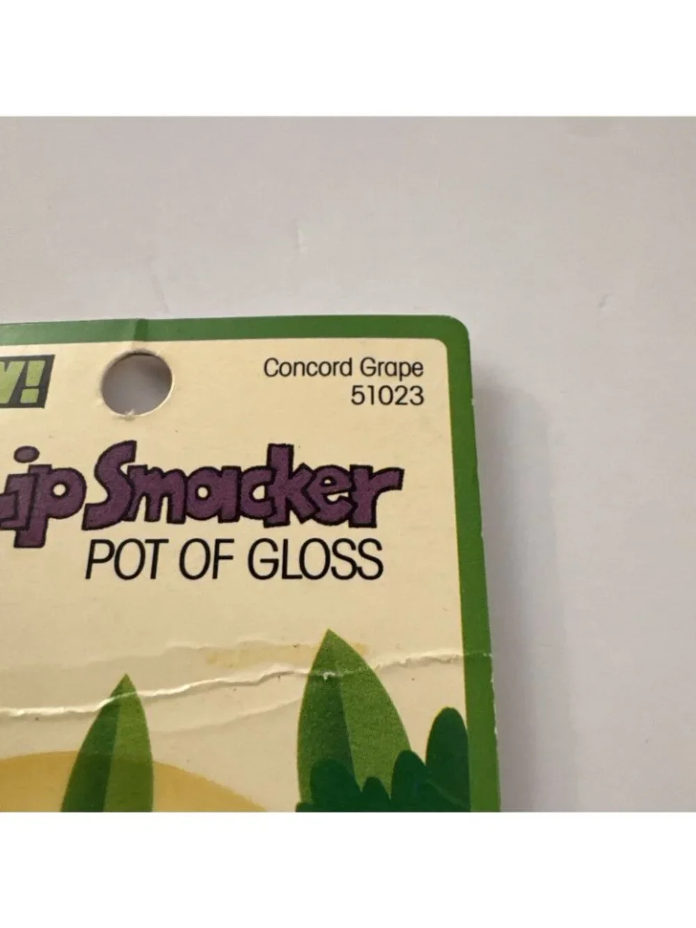 90s Bonne Bell Lip Smacker Pot of Gloss Concord Grape Jar Balm J12